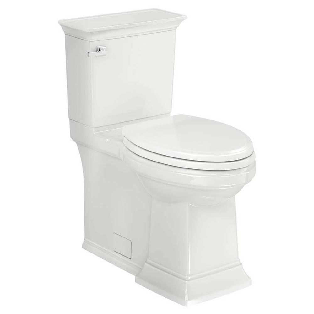 American Standard Town Square® S Skirted Two-Piece 1.28 gpf/4.8 Lpf Chair Height Elongated Toilet With Seat