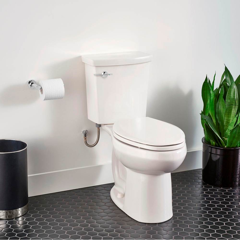 American Standard H2Option® ADA Two-Piece Dual Flush 1.28 gpf/4.8 Lpf and 0.92 gpf/3.5 Lpf Chair Height Elongated Toilet Less Seat