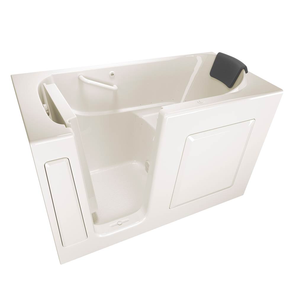 American Standard Gelcoat Premium Series 30 x 60 -Inch Walk-in Tub With Air Spa System - Left-Hand Drain