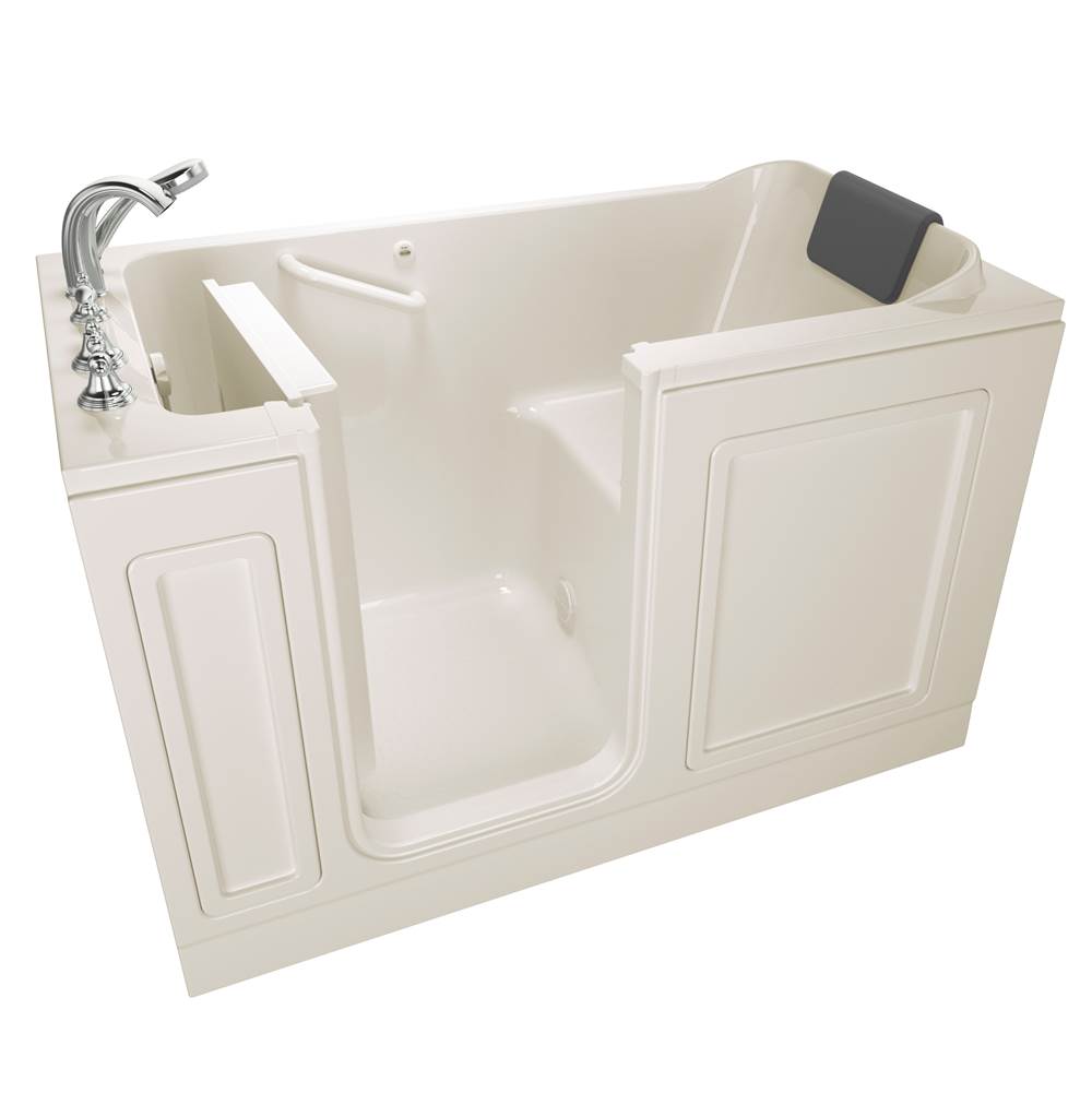 American Standard Acrylic Luxury Series 32 x 60 -Inch Walk-in Tub With Soaker System - Left-Hand Drain With Faucet