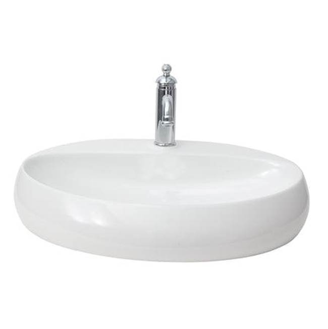 Barclay Cloud 21-5/8'' Wall Hung Basin,1-Hole,W/Waste Cover,White