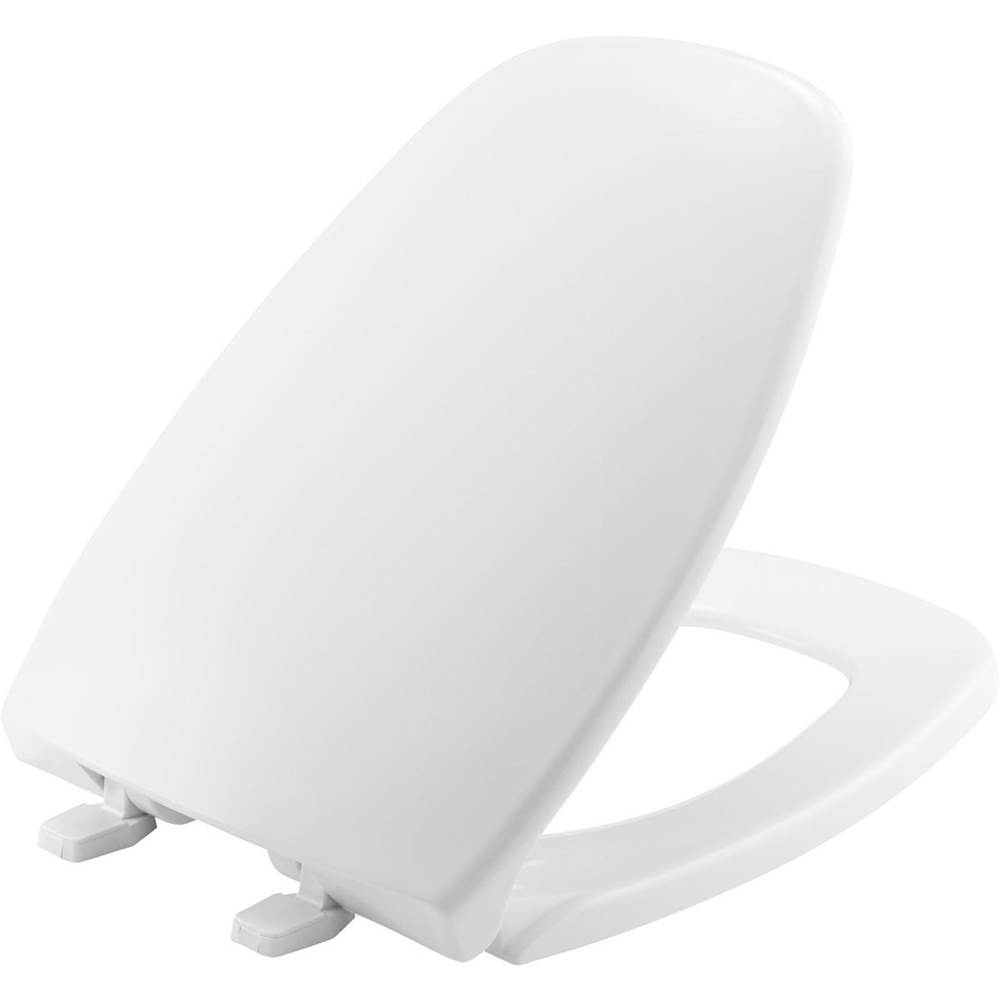 Bemis Elongated Plastic Toilet Seat - White