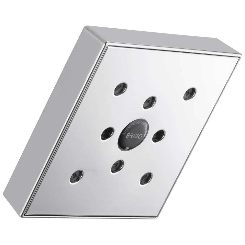 Brizo Universal Showering 5'' Linear Square H2Okinetic<sup>®</sup> Single Function Wall Mount Showerhead