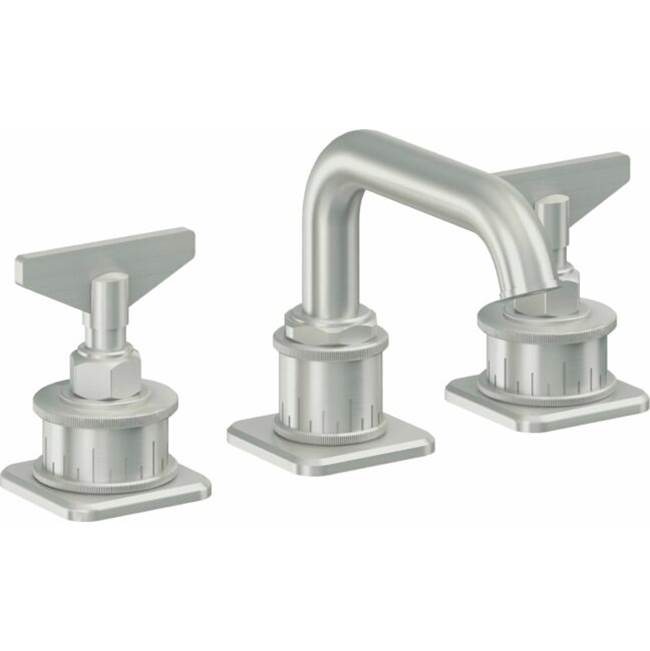 California Faucets 8'' Widespread Lavatory Faucet with ZeroDrain
