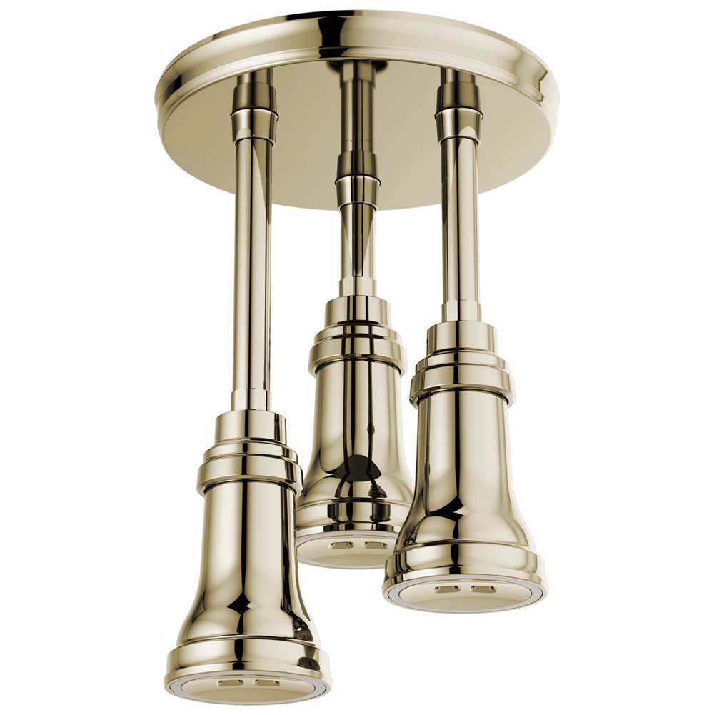 Delta Faucet Universal Showering Components H2OKinetic®Pendant Raincan Shower Head with LED Light