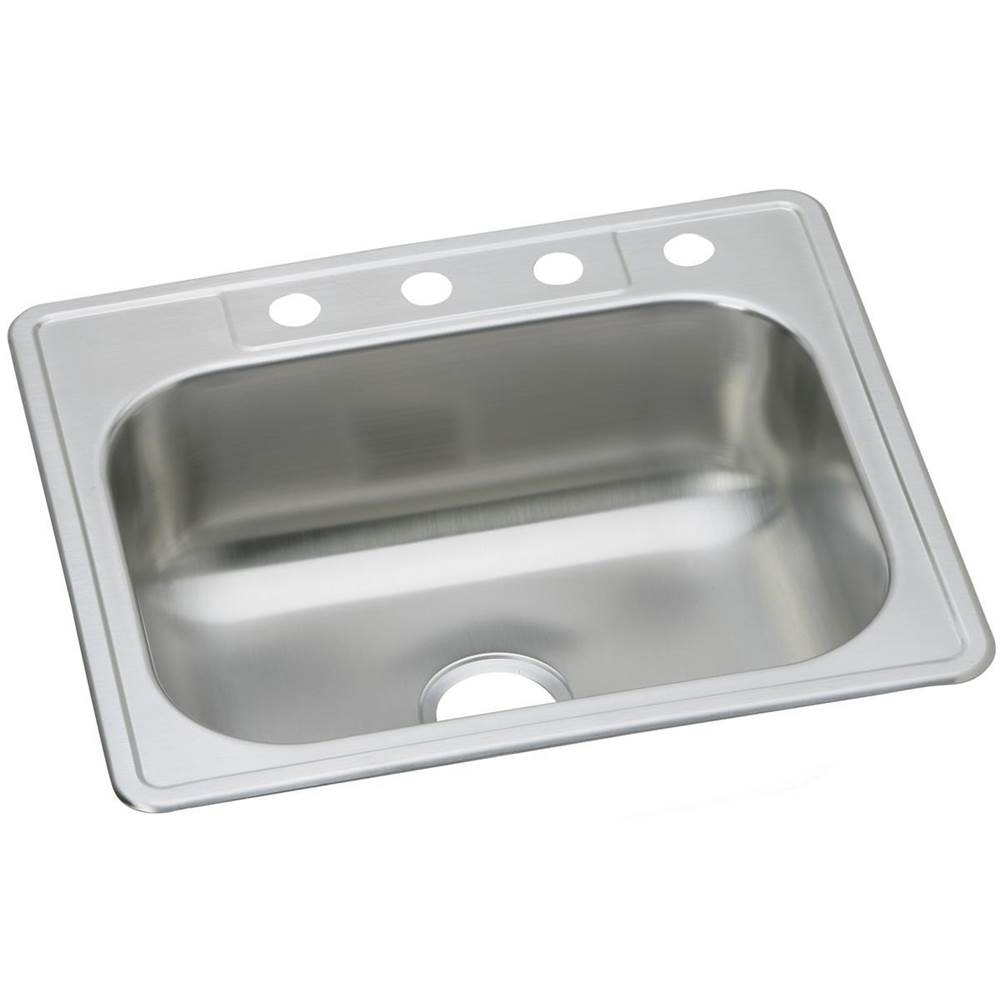 Elkay Dayton Stainless Steel 33'' x 22'' x 8-1/16'', Single Bowl Drop-in Sink