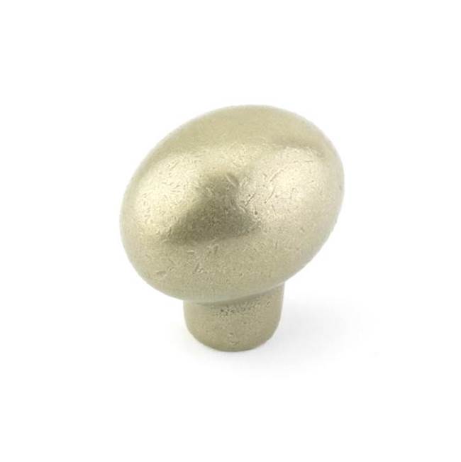 Emtek Sandcast Bronze Egg Knob, 1-1/4'', TWB