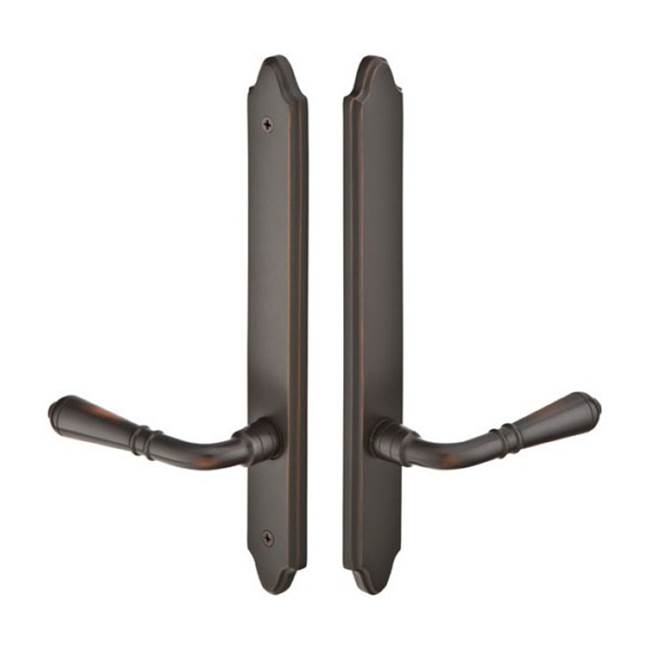 Emtek Multi Point C3, Non-Keyed Fixed Handle OS, Operating Handle IS, Concord Style, 1-1/2'' x 11'', Argos Lever, LH, US26