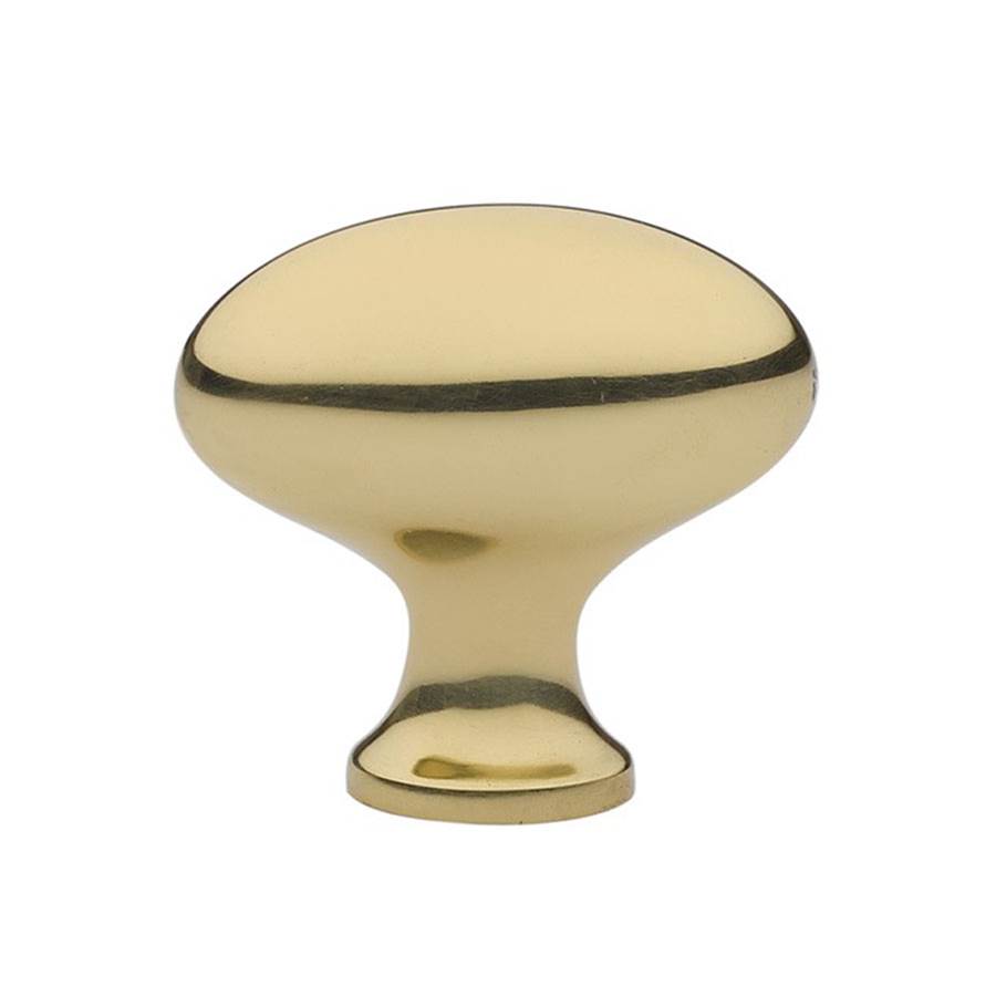 Emtek Cabinet Knob, Brass Egg, 1-1/4'', US3