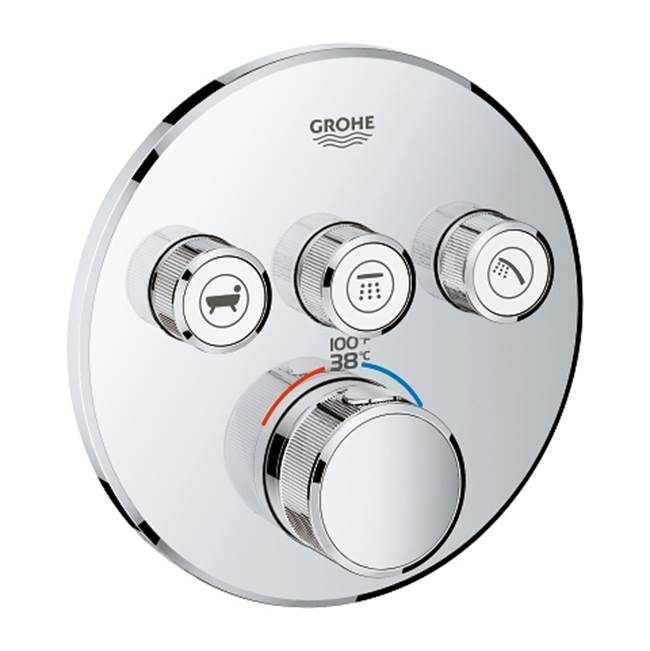 Grohe - Thermostatic Valve Trims With Diverter