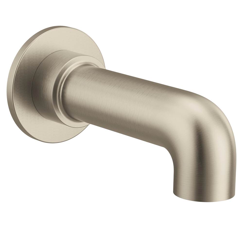 Moen Cia Tub Spout with Slip-fit CC Connection in Brushed Nickel