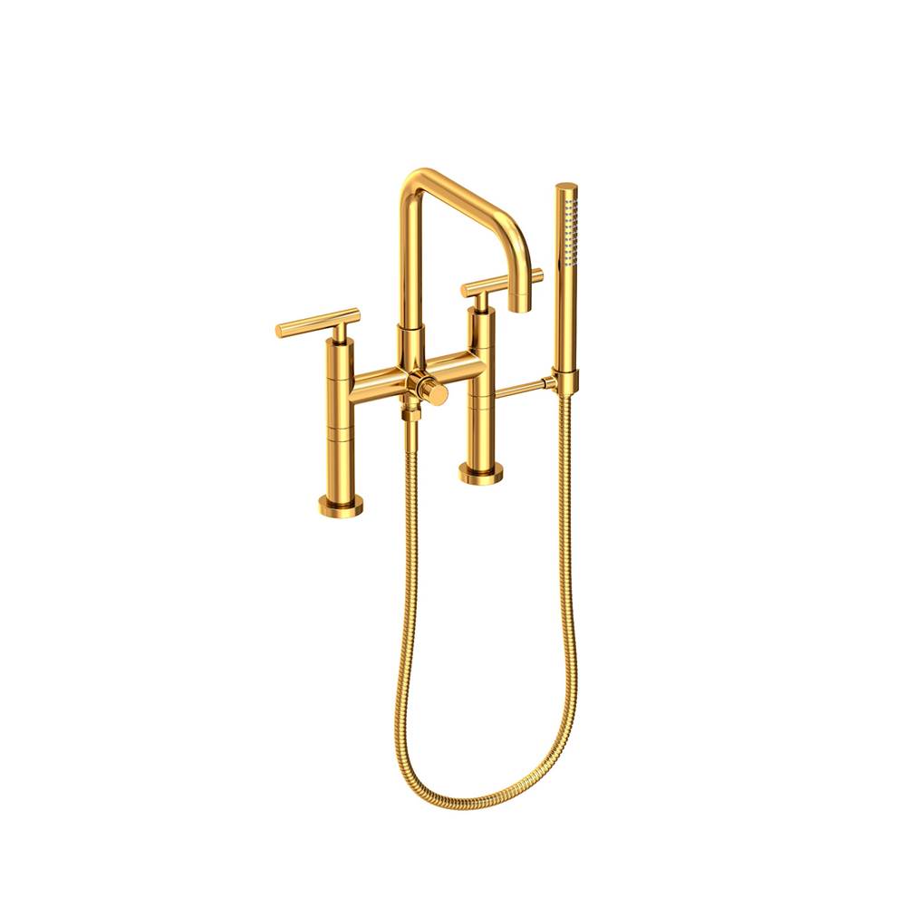 Newport Brass Exposed Tub & Hand Shower Set - Deck Mount
