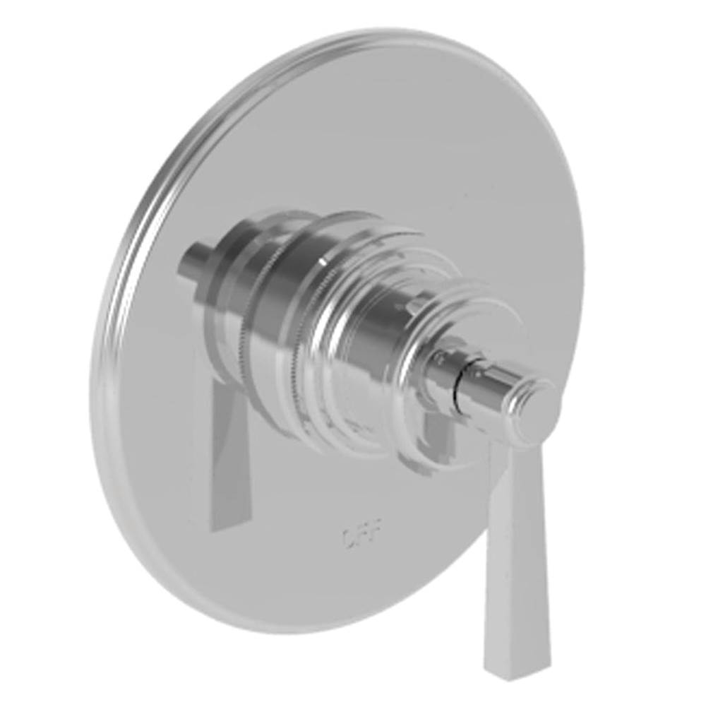 Newport Brass Miro Balanced Pressure Shower Trim Plate with Handle. Less showerhead, arm and flange.