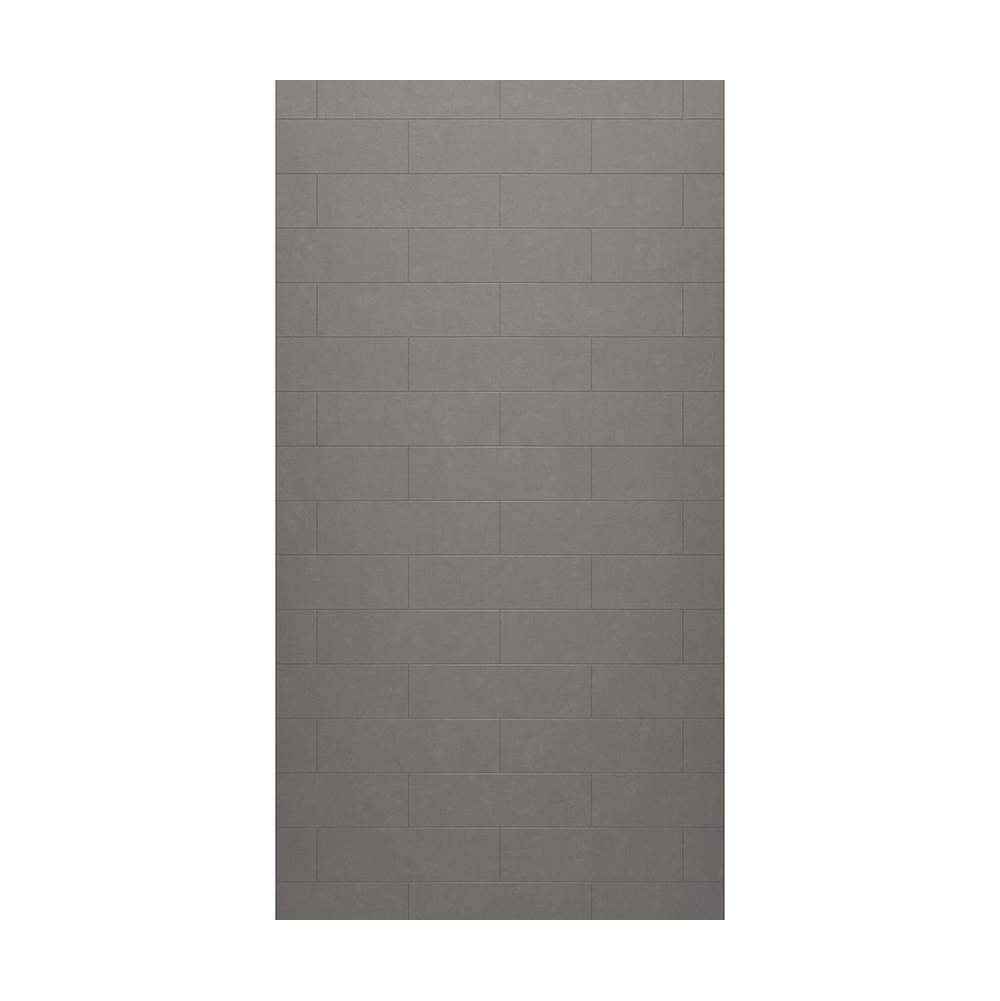 Swan MSMK-8450-1 50 x 84 Swanstone® Modern Subway Tile Glue up Bathtub and Shower Single Wall Panel in Sandstone