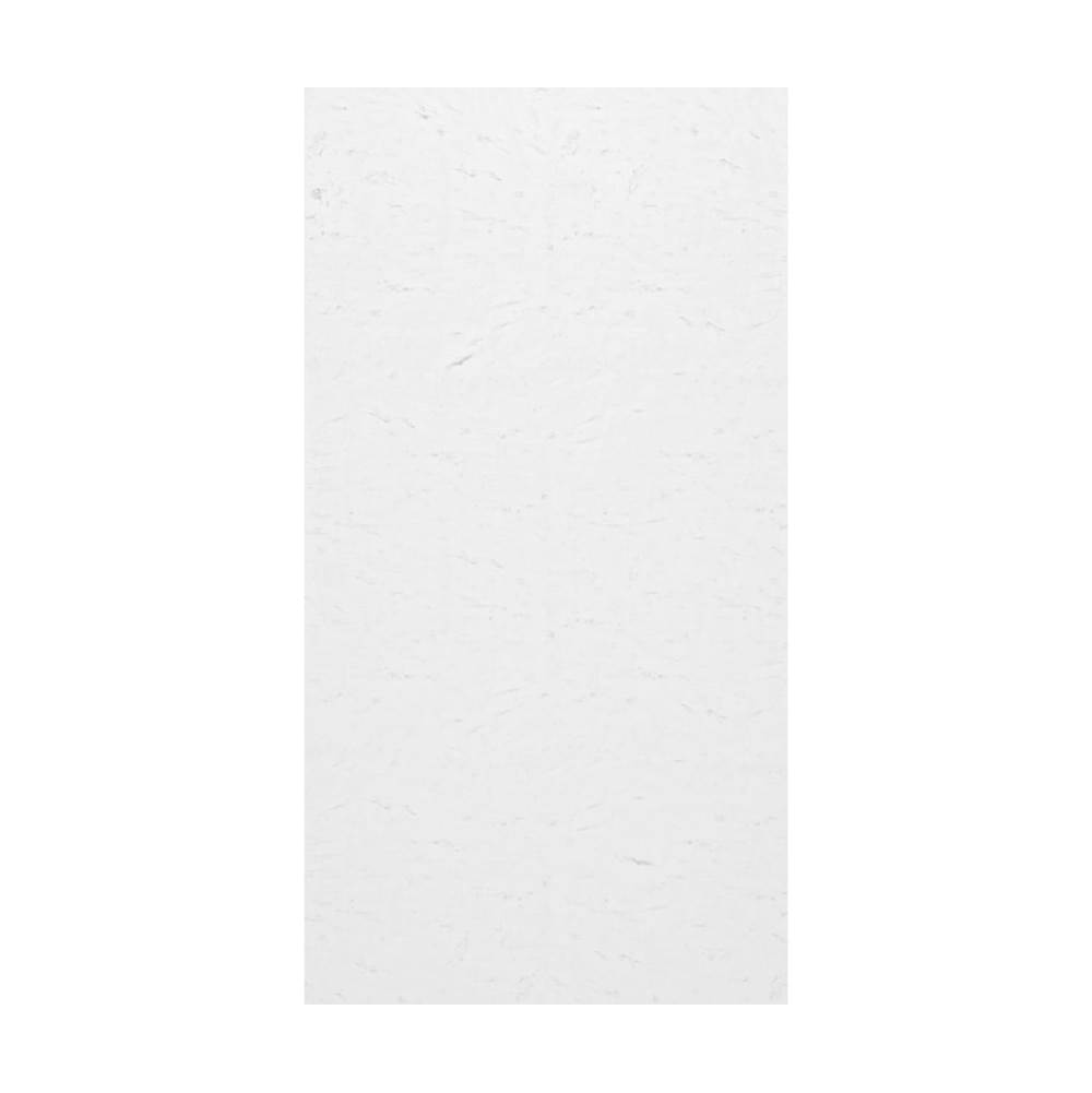 Swan SMMK-7232-1 32 x 72 Swanstone® Smooth Glue up Bathtub and Shower Single Wall Panel in Carrara