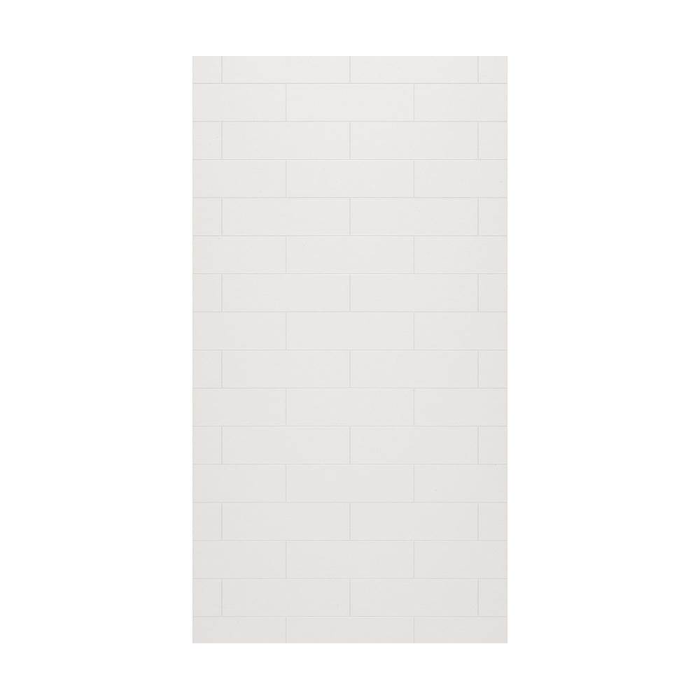 Swan MSMK-8450-1 50 x 84 Swanstone® Modern Subway Tile Glue up Bathtub and Shower Single Wall Panel in Birch