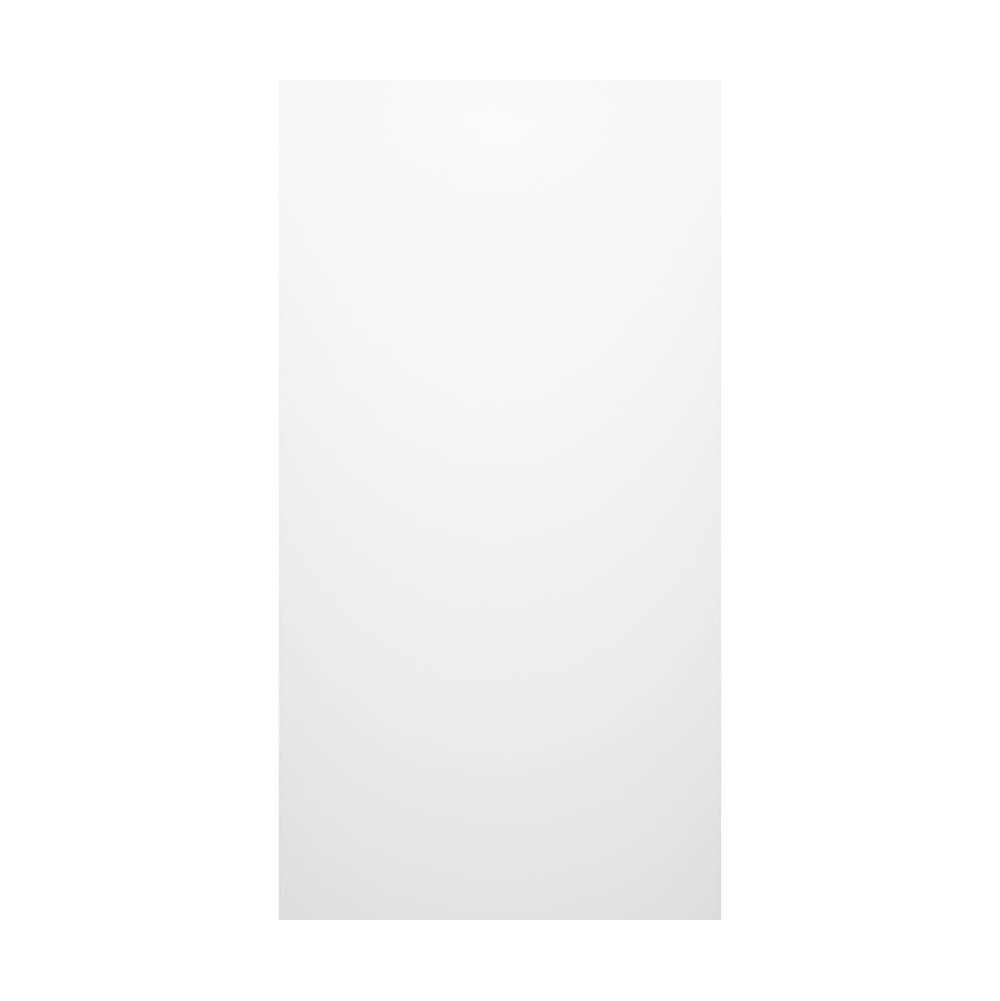 Swan SMMK-9642-1 42 x 96 Swanstone® Smooth Glue up Bathtub and Shower Single Wall Panel in White