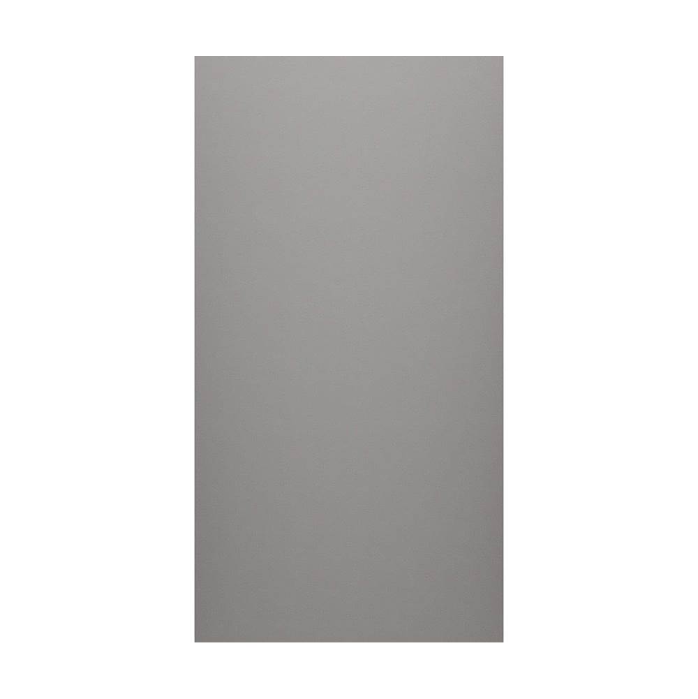 Swan SMMK-7262-1 62 x 72 Swanstone® Smooth Glue up Bathtub and Shower Single Wall Panel in Ash Gray