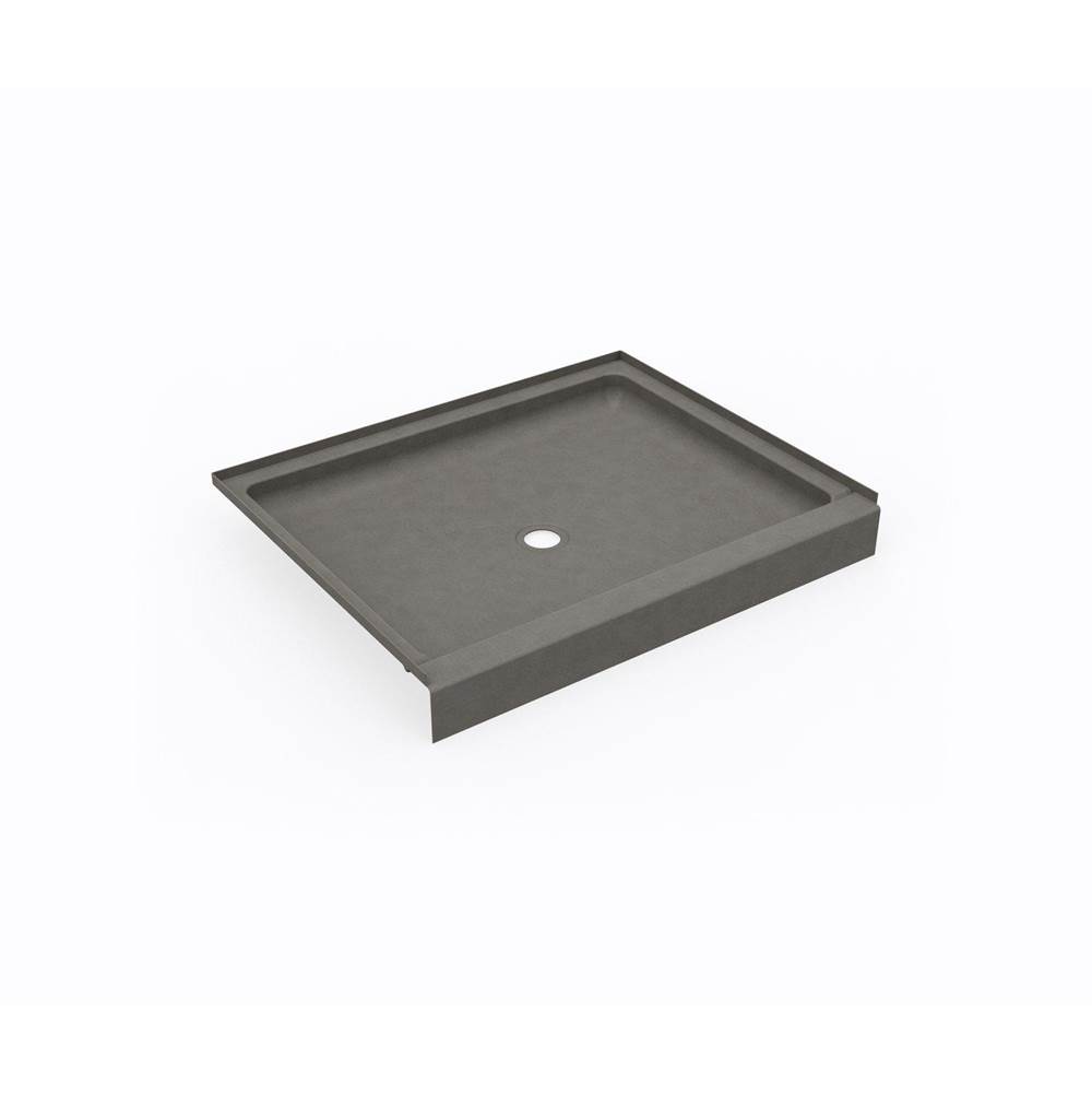 Swan SS-3442 34 x 42 Swanstone® Alcove Shower Pan with Center Drain Sandstone