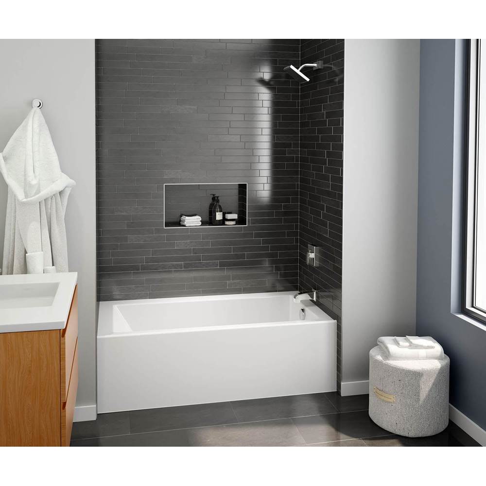 Swan VP6032CTMINL/R 60 x 32 Veritek™ Pro Bathtub with Left Hand Drain in White