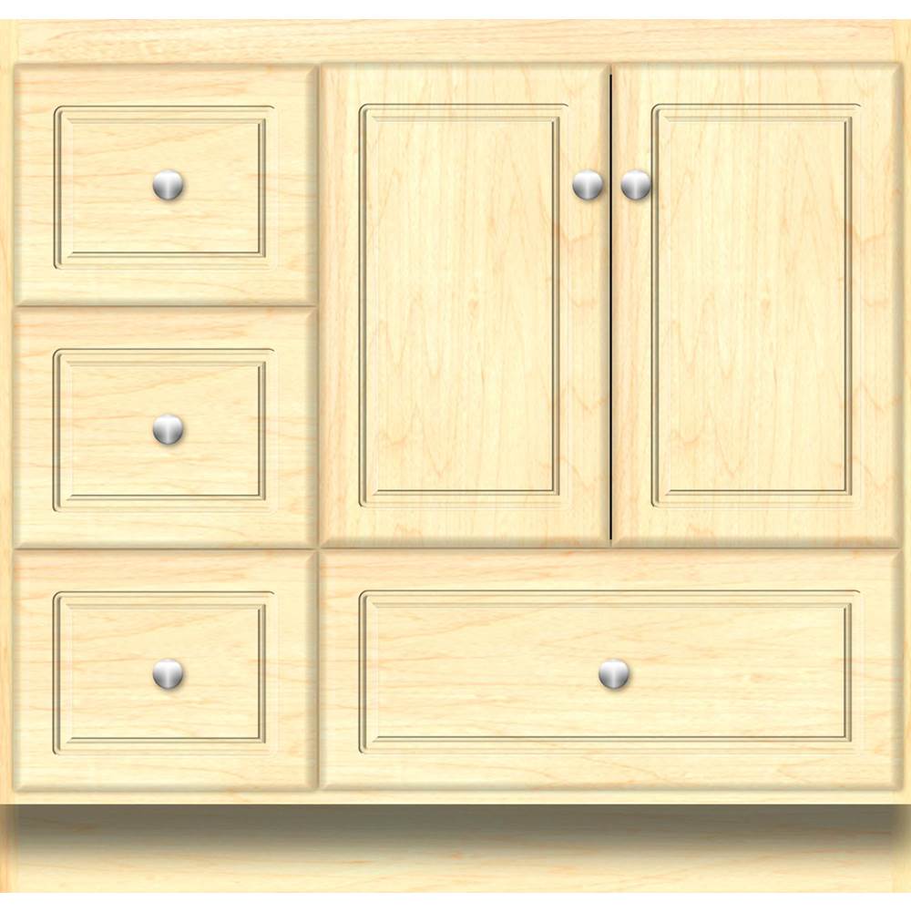 Strasser Woodenworks 36 X 18 X 34.5 Montlake Vanity Ultra Nat Maple Lh