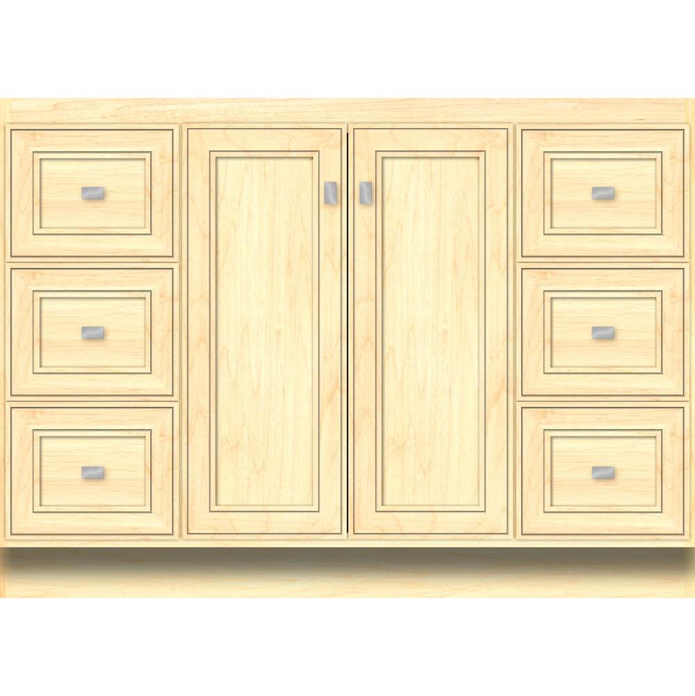 Strasser Woodenworks 48 X 18 X 34.5 Montlake View Vanity Deco Miter Nat Maple Sb