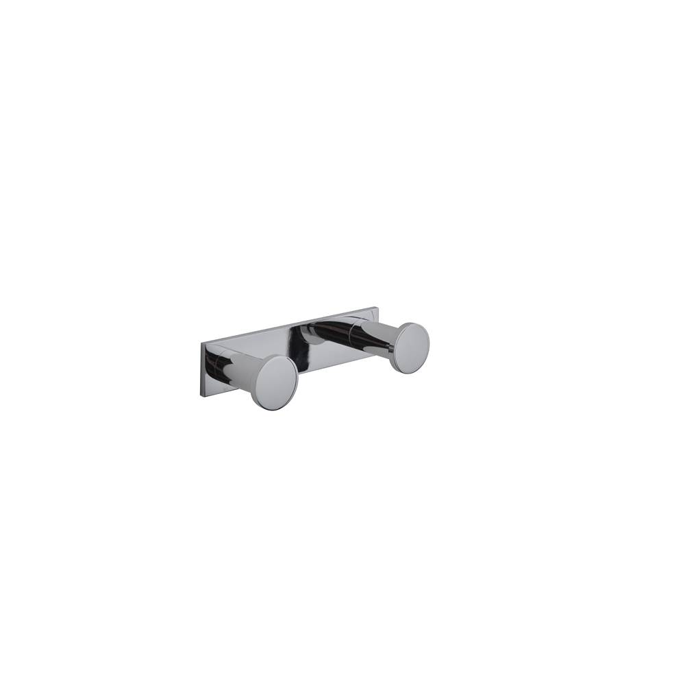 Valsan Essentials Polished Nickel Double Robe Hook