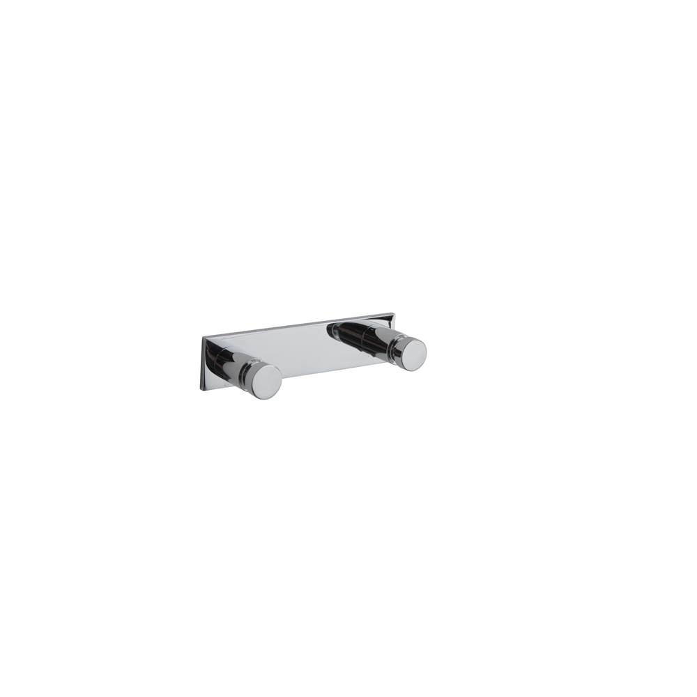 Valsan Essentials Polished Nickel Double Robe Hook