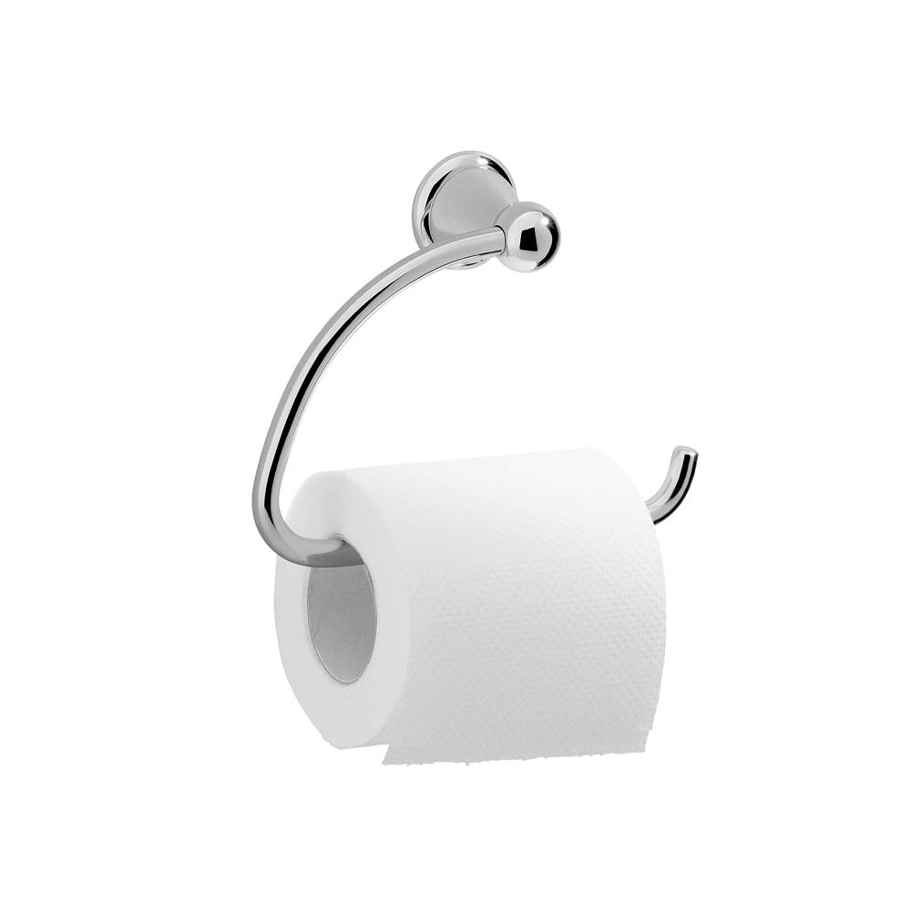 Valsan Sintra Chrome Toilet Paper Holder W/O Lid