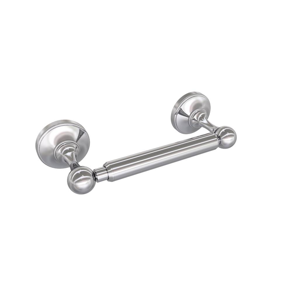 Valsan Olympia Polished Nickel Double Post Toilet Roll Holder