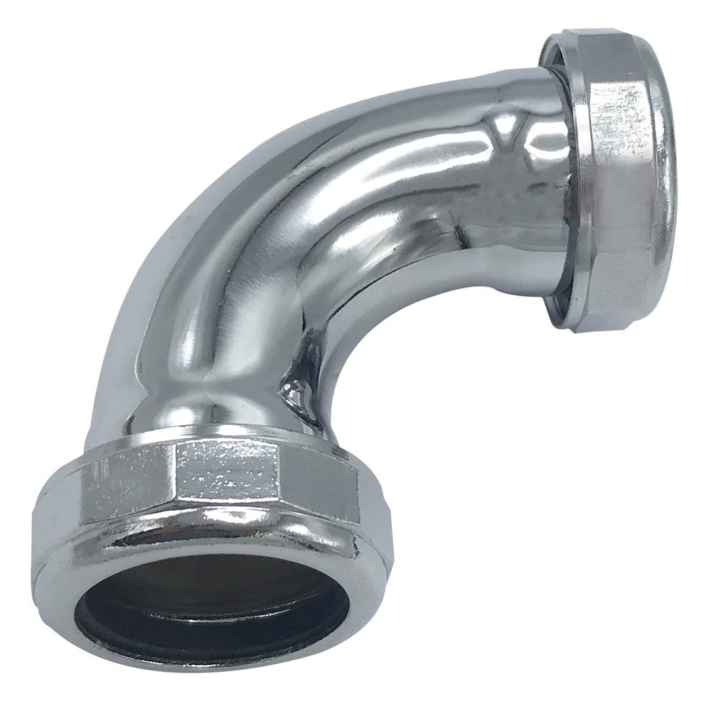 Wal-Rich Corporation 1 1/2'' Chrome-Plated Double Slip Elbow