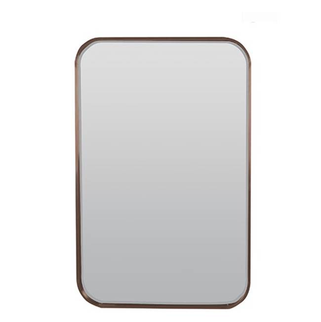 Afina Corporation 24X30 Curve Corners Rect. Mirror-Brushed