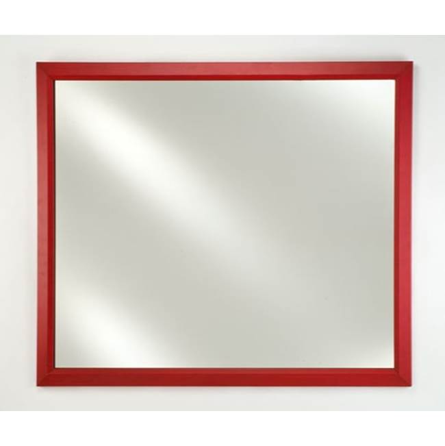 Afina Corporation Framed Mirror 30X36 Parliament Cherry Beveled