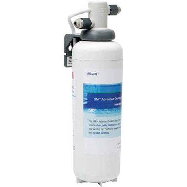 Aqua Pure Under Sink Dedicated Faucet Water Filtration System 3MDW301-01, 0.2 um