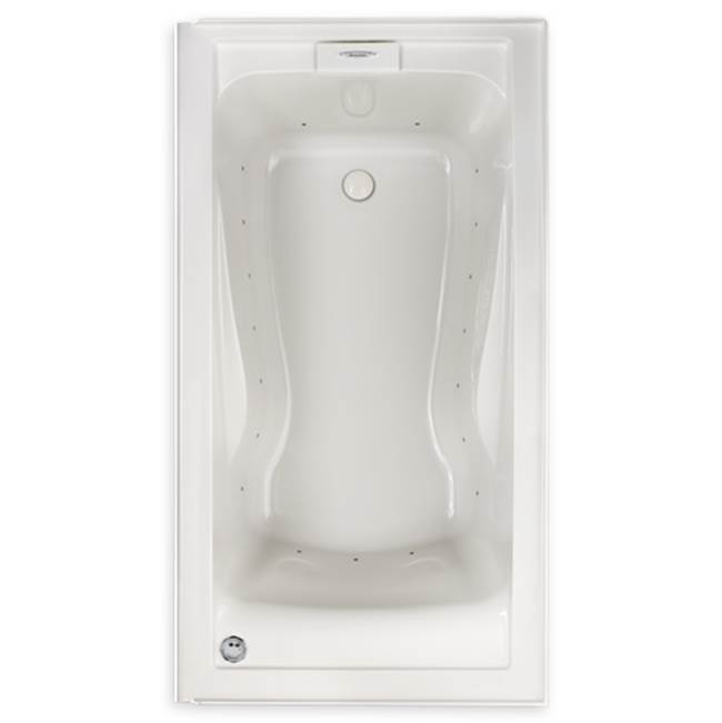 American Standard Evolution® 60 x 32-Inch Deep Soak® Integral Apron Bathtub Right-Hand Outlet With EverClean® Air Bath System