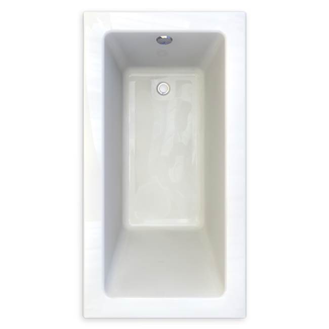 American Standard Studio® 60 x 32-Inch Drop-In Soaking Bathtub with Zero Edge