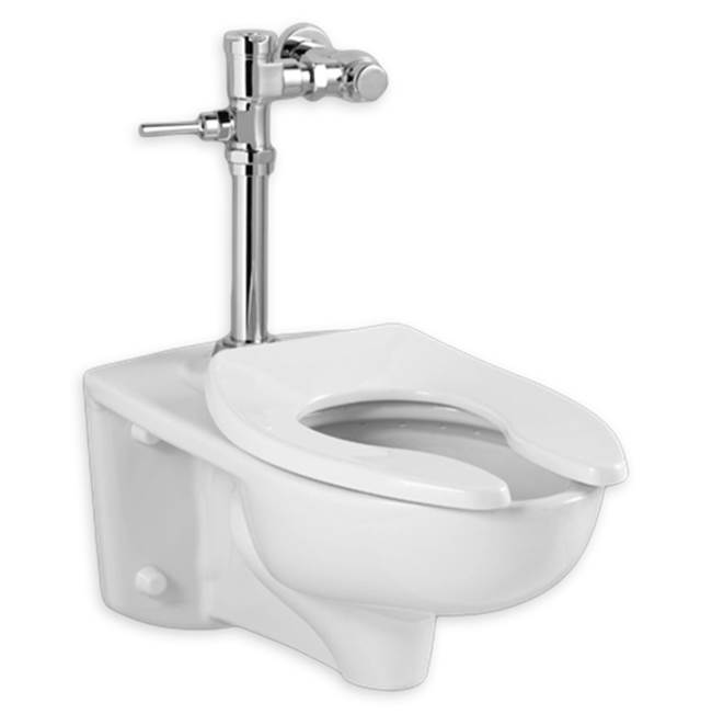 American Standard Afwall® Millennium® Wall-Hung EverClean® Toilet System With Manual Piston Flush Valve, 1.1 gpf/4.2 Lpf