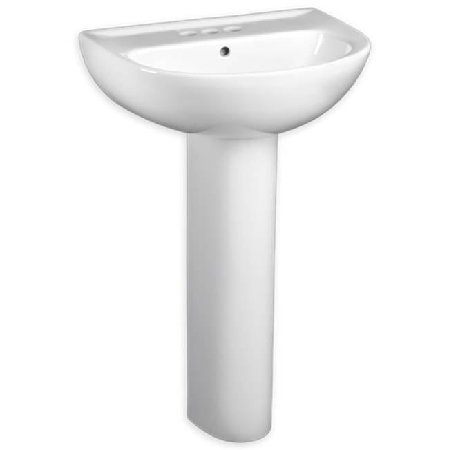 American Standard 22-Inch Evolution® 4-Inch Centerset Pedestal Sink Top