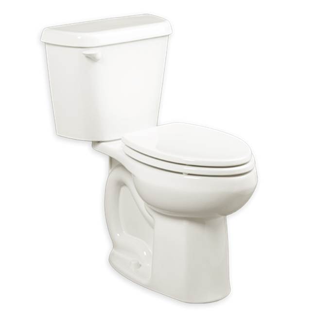 American Standard Colony® Two-Piece 1.6 gpf/6.0 Lpf Chair Height Elongated Right Hand Trip Lever Toilet Less Seat