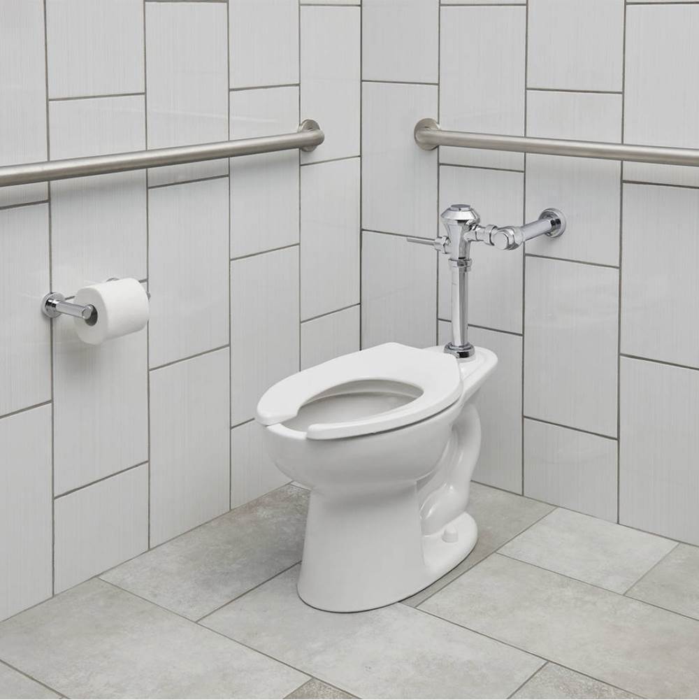 American Standard Ultima™ Manual Toilet Flush Valve, Diaphragm-Type, 1.28 gpf/4.8 Lpf, 27-Inch Rough-In