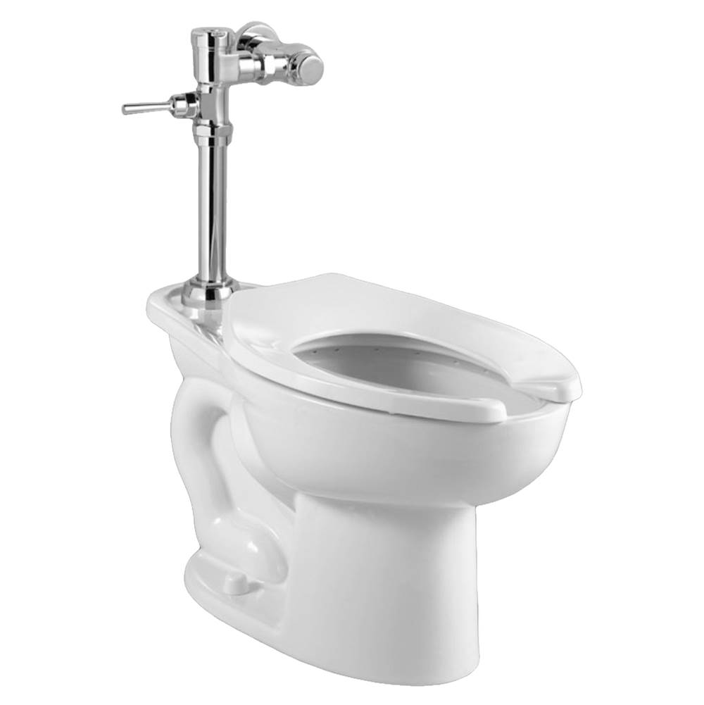 American Standard Madera™ Chair Height EverClean® Toilet System With Manual Piston Flush Valve, 1.6 gpf/6.0 Lpf