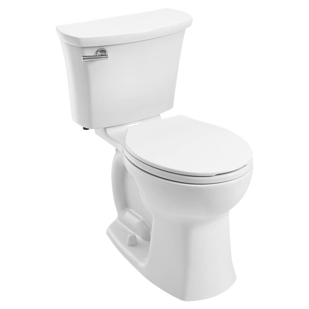American Standard Edgemere® Two-Piece 1.28 gpf/4.8 Lpf Chair Height Round Front Toilet Less Seat