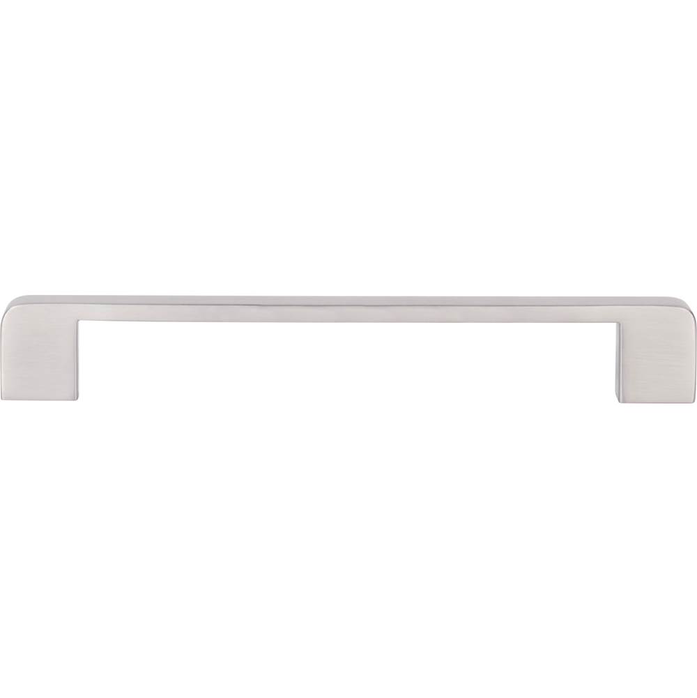 Atlas Clemente Pull 7 9/16 Inch Brushed Stainless Steel