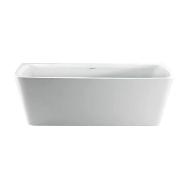 Barclay Vincent 71'' AC Rect Tub WH,w/Internal Drain Pipe, ORB