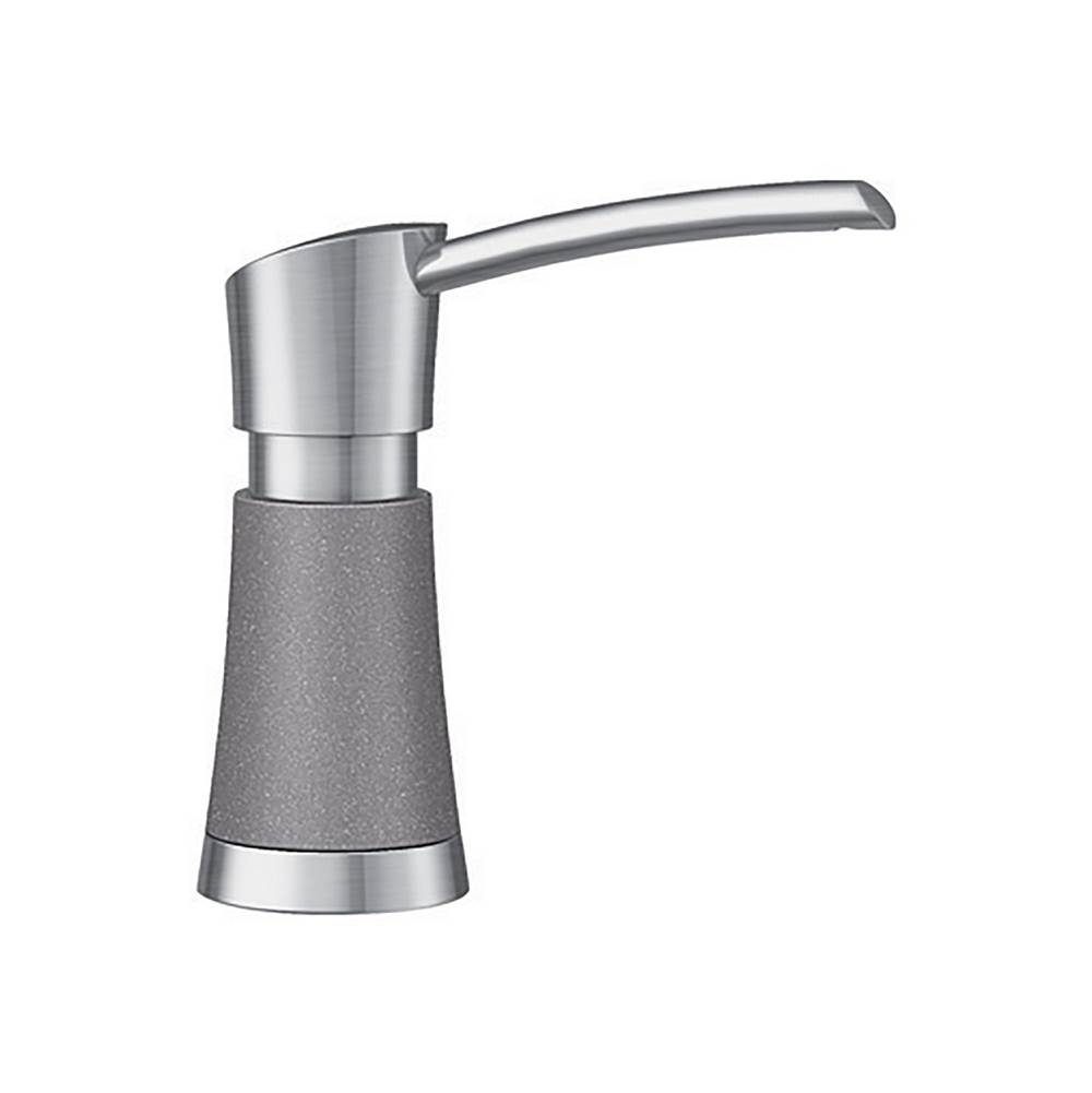 Blanco Artona Soap Dispenser - PVD Steel/Metallic Gray