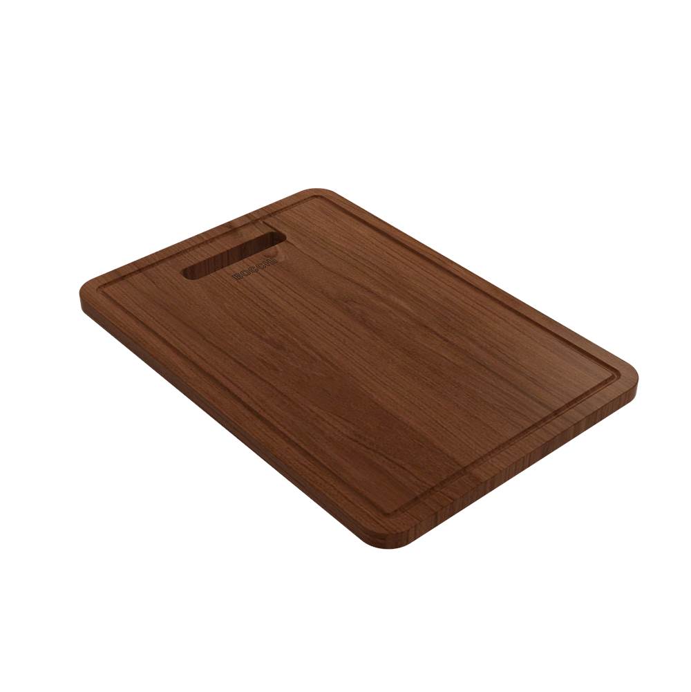 BOCCHI Wooden Cutting Board for Arona 1600 w/ handle - Sapele Mahogany Wood