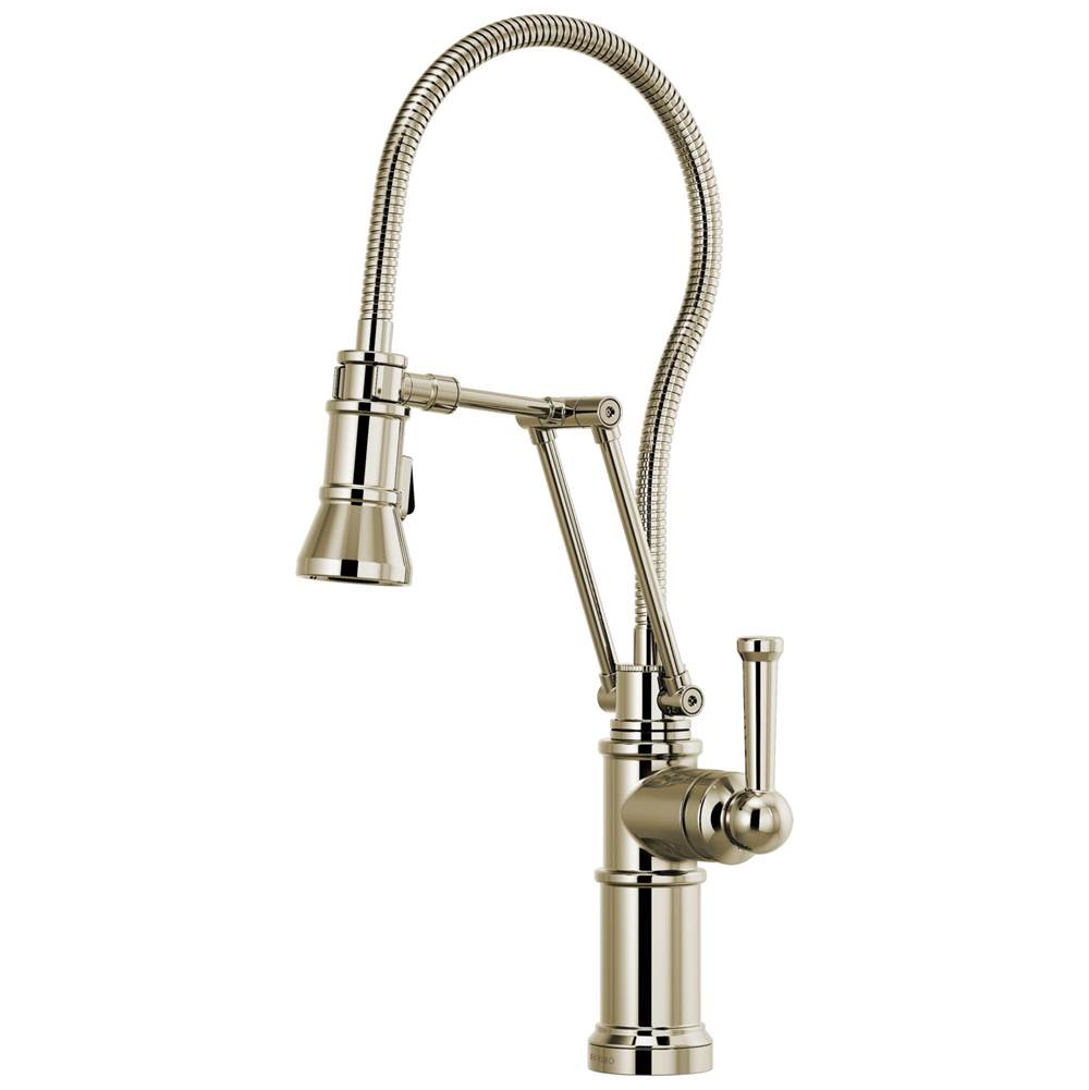 Brizo Artesso® Articulating Faucet With Finished Hose