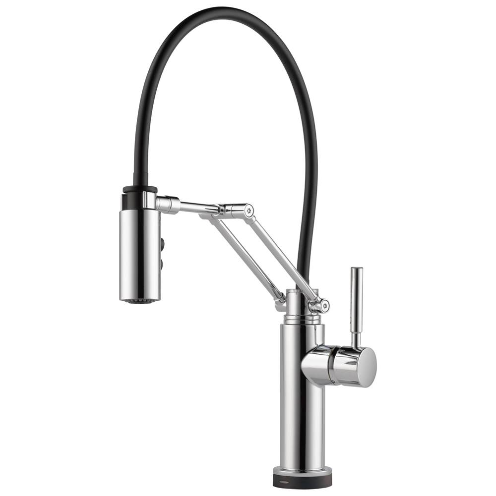 Brizo Solna® Single Handle Articulating Kitchen Kitchen Faucet with SmartTouch® Technology