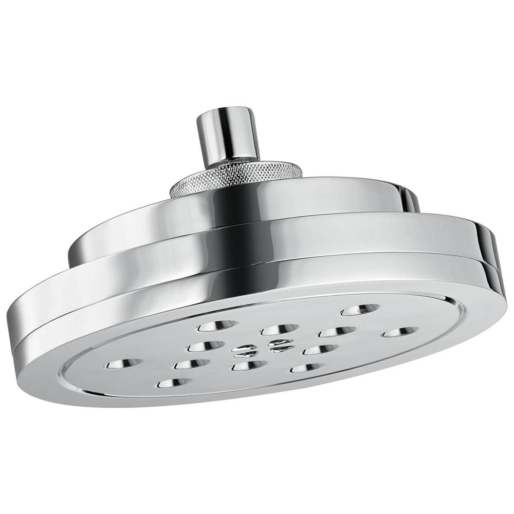 Brizo Litze® 8'' H2Okinetic<sup>®</sup> Round Multi-Function Wall Mount Showerhead