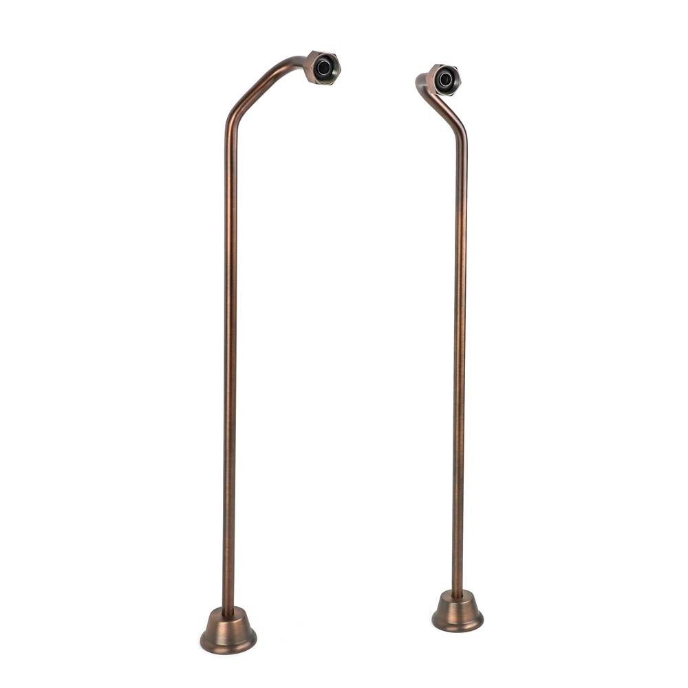 Cahaba Designs 1/2 in. x 24 in. Double Offset Bath Supplies in Oil Rubbed Bronze